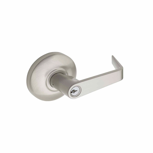Copper Creek Avery Lever Exterior Trim Exit Keyed Entry, Satin Stainless AL9040SS